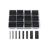 Heat Shrink Tubing Black 650 PC