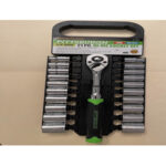 Pittsburgh  3/8”  Drive 21PCS Hi-Viz Socket Set
