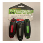 Pittsburgh  Handy Hex Keys 3 PCS