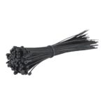 8 In. Black Cable Ties 100 PK