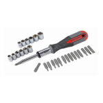 Pittsburgh  Ratcheting Screwdriver Set 34 Pc