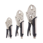 Pittsburgh  Curved Jaw Locking Pliers Set,3 Pc