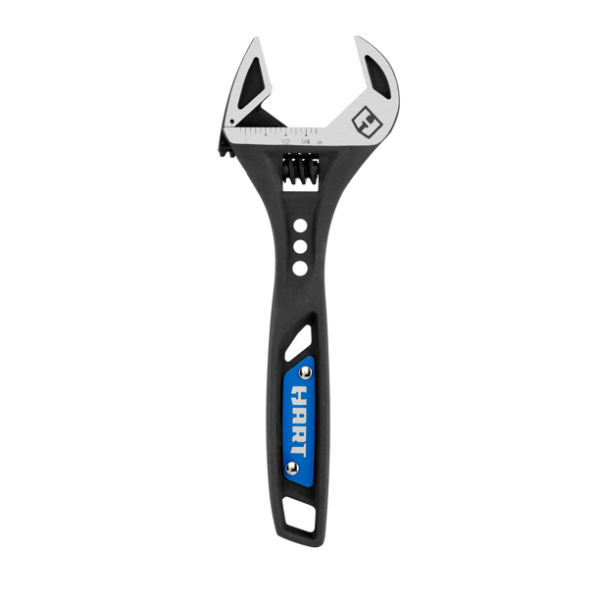 Hart 6-inch Pro adjustable Wrench,Chrome Vanadium Steel