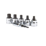 Pittsburgh  3/8in. Drive SAE Hex Socket Set, 6 PCS