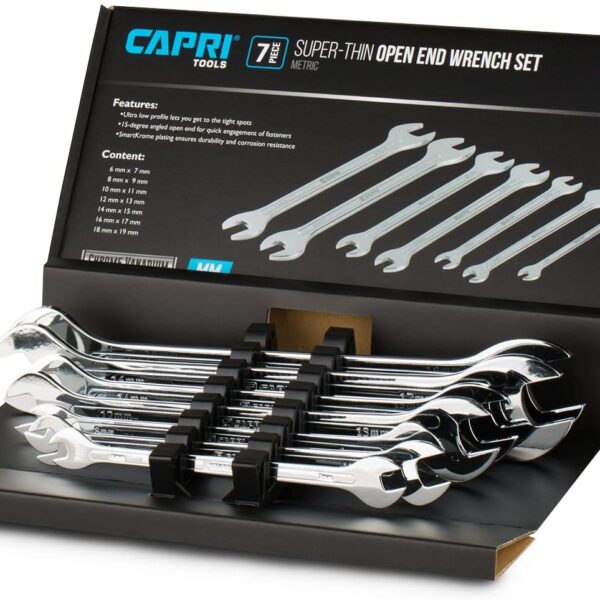 Capri Tools 11850 - 7MRK Supper Thin Open End Wrench