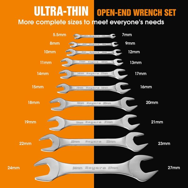 Royars 3mm Supper Thin Wrenches