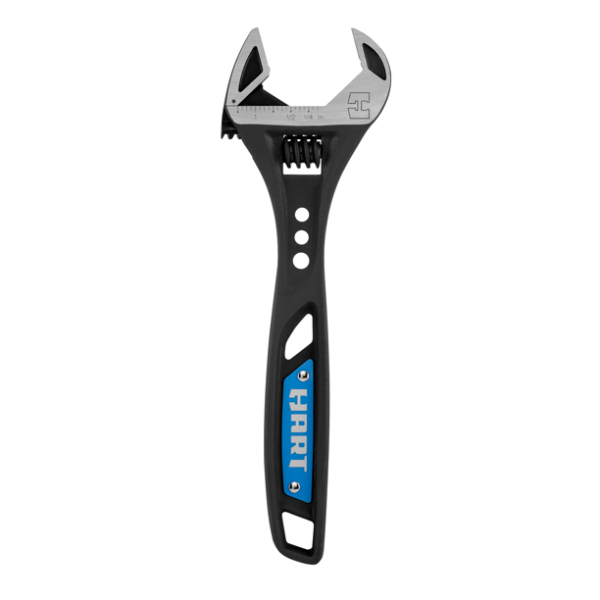 Hart 8-inch pro Adjustable Wrench, Chrome Vanadium Steel