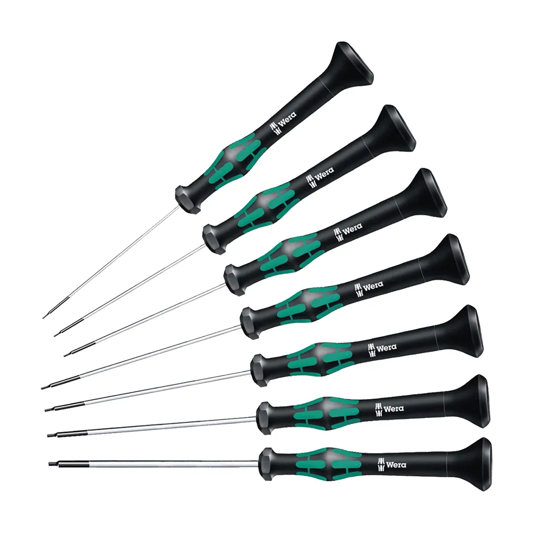 Wera – Micro Screwdriver Set 7Pc (Hex) Metric