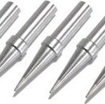 ShineNow Soldering tips for Weller WE1010 WESD51 WES51 WCC100 Round 0.8 ETP 5pcs Pack