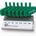 Wiha 36590 Torx Hex Key Set, Wing Handle, 7 Piece