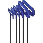 EKLIND  Cushion Grip Hex T-Key allen wrench - 6pc set Metric MM sizes 2-6 (6In shaft)