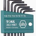 Wiha 36392 L-Wrench Set, Torx, Short Arm, 7 Piece