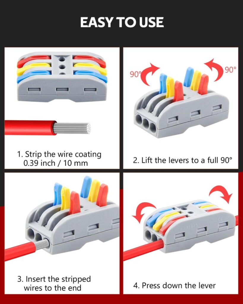 3 Wire Splice Connectors (10 pcs) - HSP DEDICATION