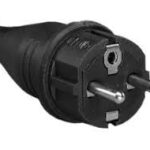 Type F - German Schuko 16A German Plug Cable Mount 250 V ac